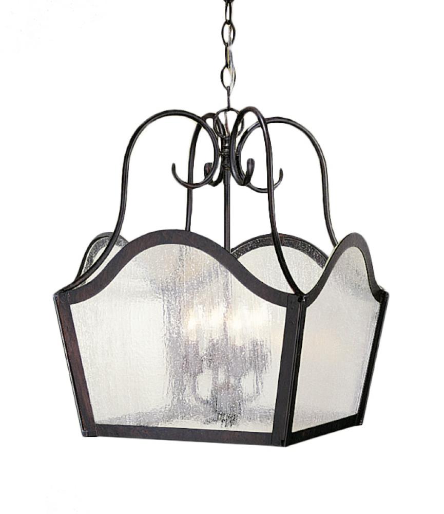 16" Wide Terena 4 Light Pendant