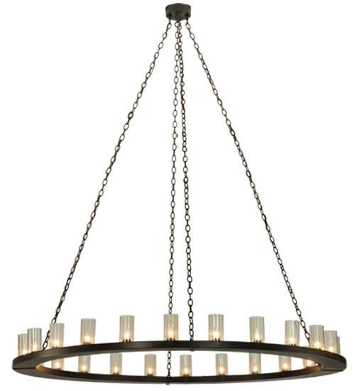 72"W Loxley 24 LT Chandelier