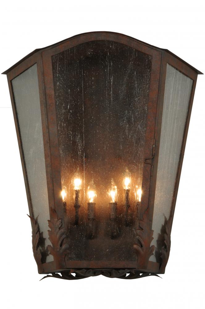 26" Wide Austin 6 Light Wall Sconce