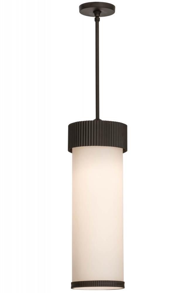 8"W Cilindro Corrugated Pendant