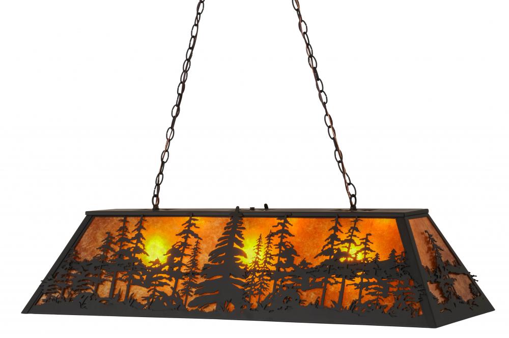 48"L Tall Pines Oblong Pendant