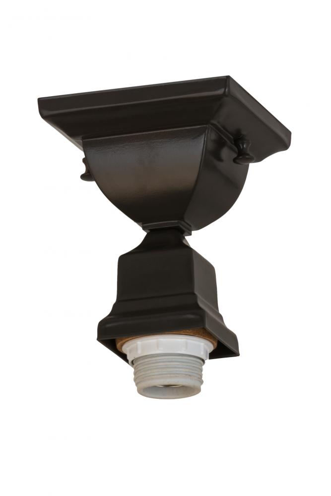 5"Sq Timeless Bronze Flushmount Hardware