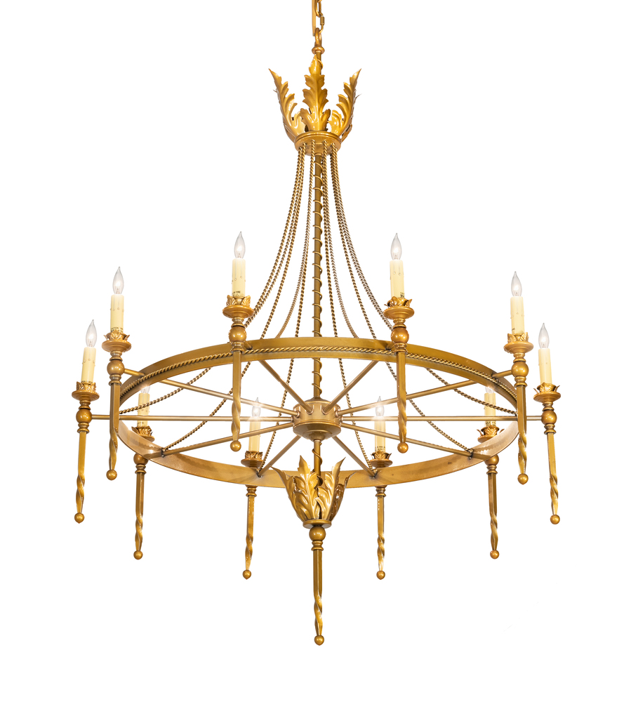 36" Wide Amaury 10 Light Chandelier