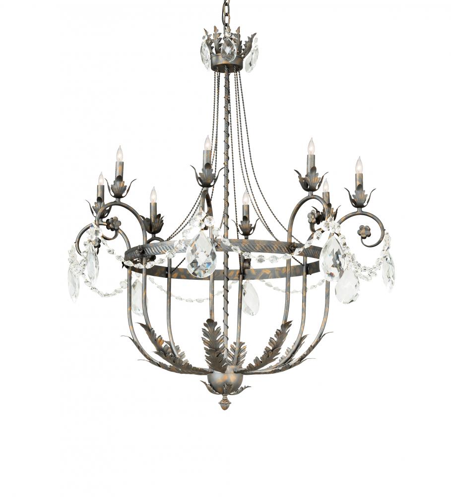 40" Wide Antonia 8 Light Chandelier