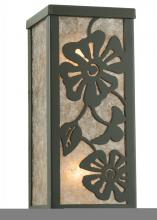 Meyda Blue 113748 - 4.5"W Morning Glory Wall Sconce