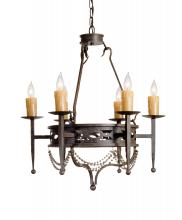 Meyda Blue 115171 - 28" Wide Jasmine 6 Light Chandelier