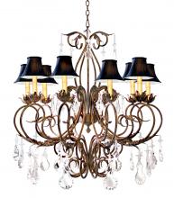 Meyda Blue 115585 - 42" Wide Felicia 10 Light Chandelier