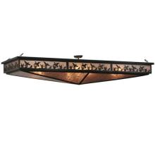 Meyda Blue 115916 - 80"L Ducks in Flight Oblong Semi-Flushmount