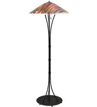 Meyda Blue 117751 - 65"H Marina Fused Glass Floor Lamp