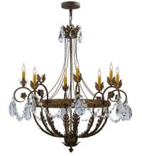 Meyda Blue 120414 - 39"W Antonia 8 LT Chandelier