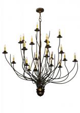 Meyda Blue 123017 - 54"W Sycamore 22 LT Chandelier