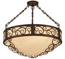 Meyda Blue 127260 - 24" Wide Lilliana Inverted Pendant