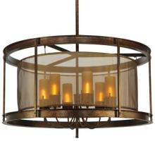 Meyda Blue 128040 - 42" Wide Cordoba 6 Light Pendant