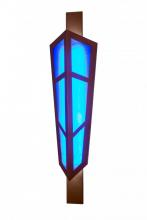 Meyda Blue 133134 - 20" Wide Deep Polaris Wall Sconce