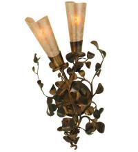 Meyda Blue 134696 - 10"W Vinca Vine 2 LT Wall Sconce