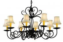 Meyda Blue 137699 - 36"W Corrina 8 LT Chandelier