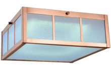 Meyda Blue 139332 - 12.75"Sq Beck LED Flushmount