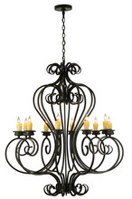 Meyda Blue 160807 - 42" Wide Fernando 10 Light Chandelier