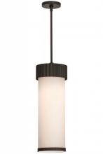 Meyda Blue 149256 - 8"W Cilindro Corrugated Pendant