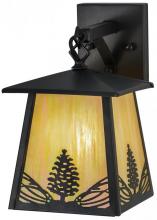 Meyda Blue 150784 - 7"W Mountain Pine Hanging Wall Sconce