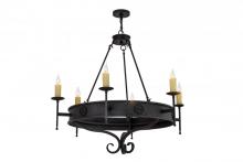 Meyda Blue 166957 - 48" Wide Lorenzo 6 Light Chandelier