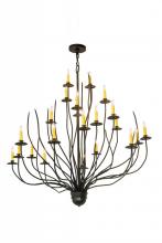 Meyda Blue 176032 - 54"W Sycamore 22 LT Chandelier