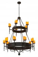 Meyda Blue 179668 - 51" Wide Marta 2 Tier Chandelier