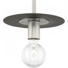 Progress P500392-009 - Trimble Collection One-Light Brushed Nickel Mini Pendant