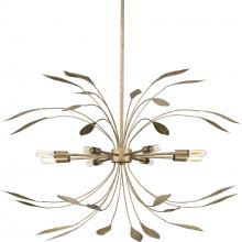 Progress P500416-168 - Mariposa Collection Eight-Light Antique Gold Hanging Pendant Light