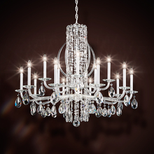  RS8315N-22H - Siena 15 Light 120V Chandelier in Heirloom Gold with Clear Heritage Handcut Crystal