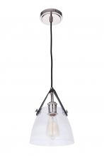 Craftmade 51391-PLN - Hagen 1 Light Pendant in Polished Nickel