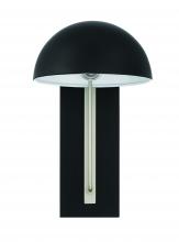 Craftmade ZA4914-MNSA - Kahn 1 Light Medium Outdoor Wall Lantern in Midnight/Satin Aluminum