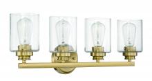  50504-SB - Bolden 4 Light Vanity in Satin Brass