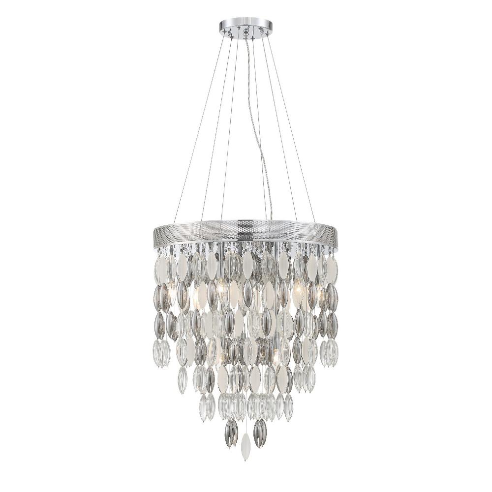 Hudson 9 Light Polished Chrome Chandelier