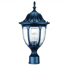 Acclaim Lighting 5067BK - Suffolk Collection Post-Mount 1-Light Outdoor Matte Black Light Fixture