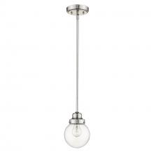 Acclaim Lighting IN21220PN - Portsmith 1-Light Polished Nickel Pendant