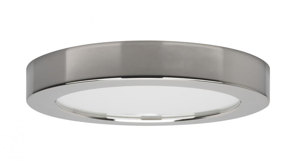 Blink - 10.5W- 5.5" Surface Mount LED - 3000K- Round Shape - Polished Chrome Finish - 120V