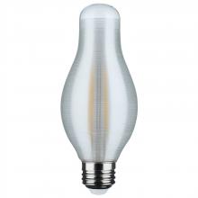 Satco Products Inc. S11312 - 7 Watt H19 LED; 2000K CCT; Medium Base; Satin Spun Finish; 120 Volt