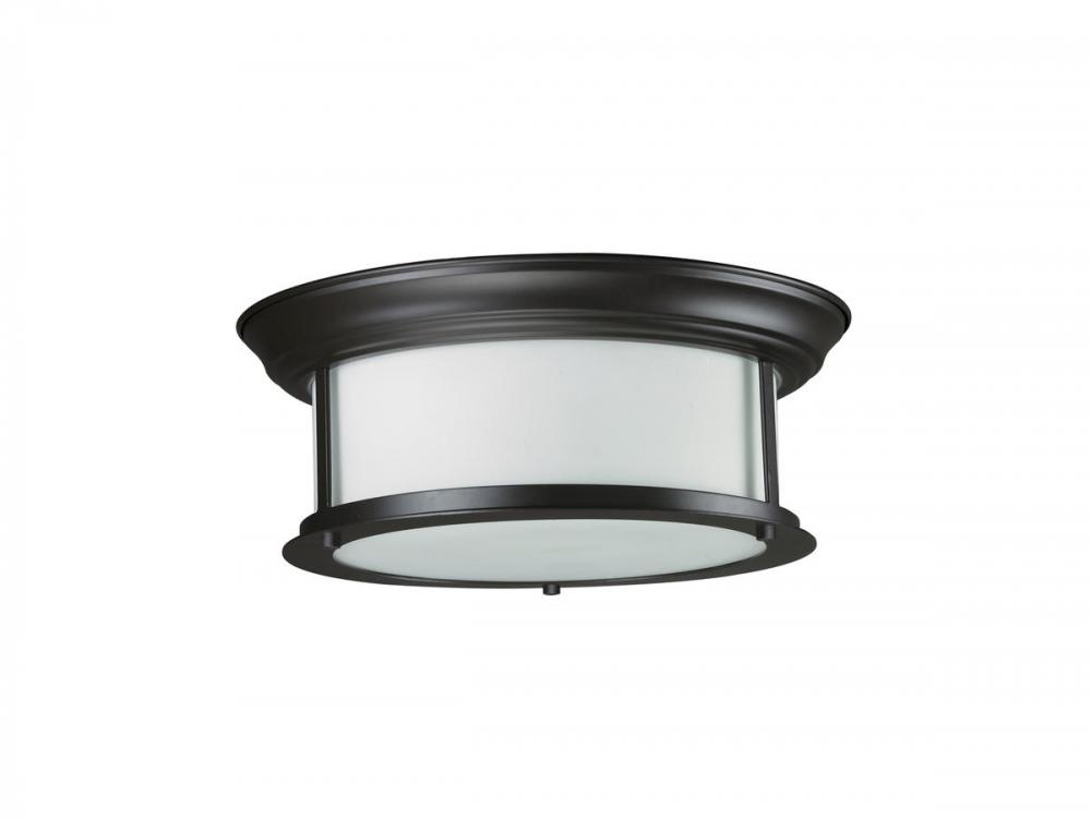 2 Light Flush Mount