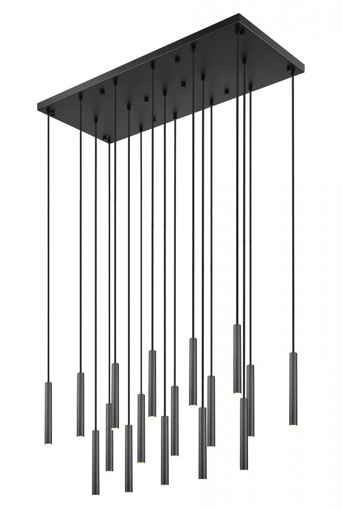 17 Light Linear Chandelier