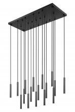 Z-Lite 919MP12-17L-MB-LED - 17 Light Linear Chandelier