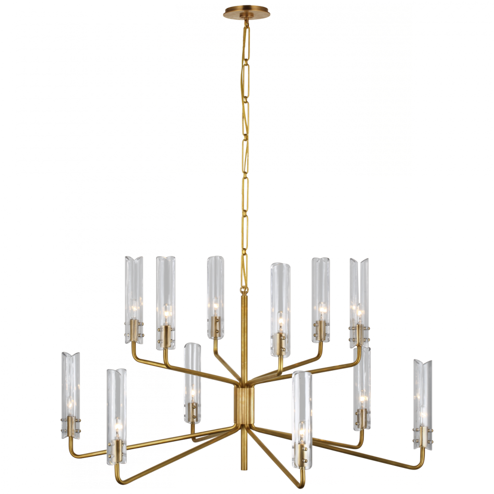 Casoria Large Two-Tier Chandelier