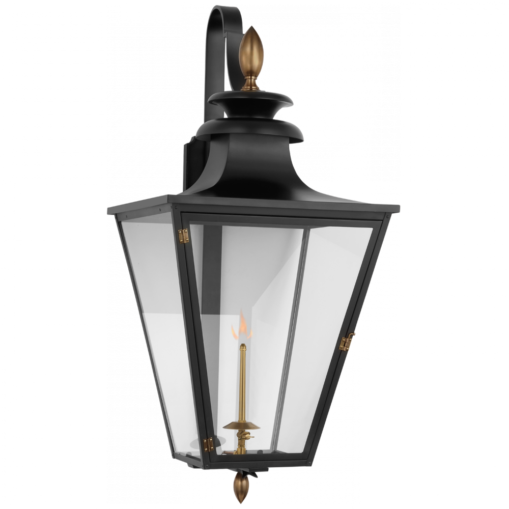 Albermarle Large Bracketed Gas Wall Lantern