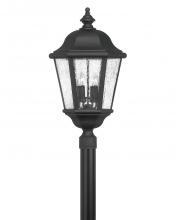 Hinkley Merchant 1677BK-LV - Large Post Top or Pier Mount Lantern 12v