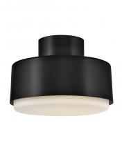 Hinkley Merchant 30072BK - Small Semi-Flush Mount