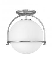 Hinkley Merchant 3403BN - Small Semi-flush Mount