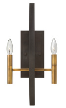 Hinkley Merchant 3460SB - Large Two Light Sconce