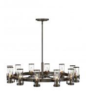 Hinkley Merchant 38109BX - Medium Single Tier Chandelier