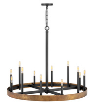 Hinkley Merchant 3869WA - Medium Single Tier Chandelier