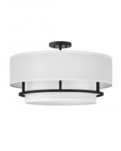 Hinkley Merchant 38894BK - Medium Semi-Flush Mount